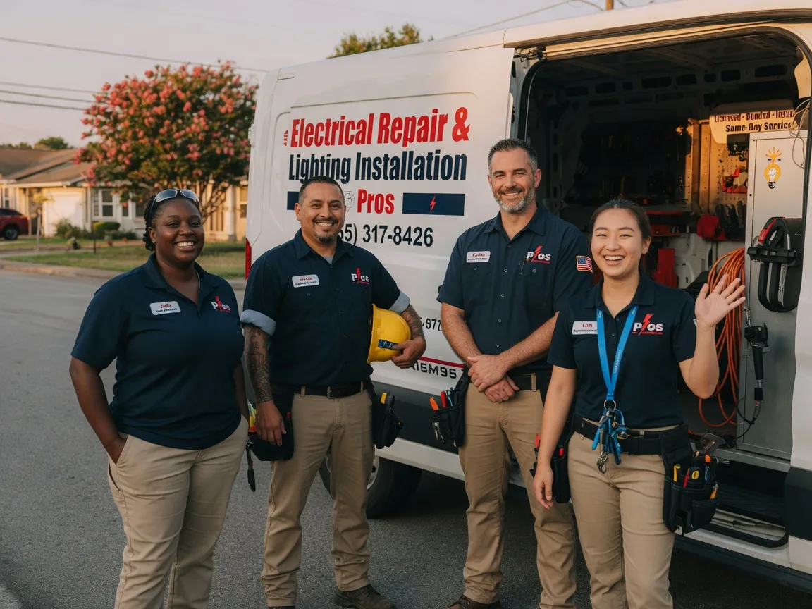 Licensed Electrician company in Wickett, TX